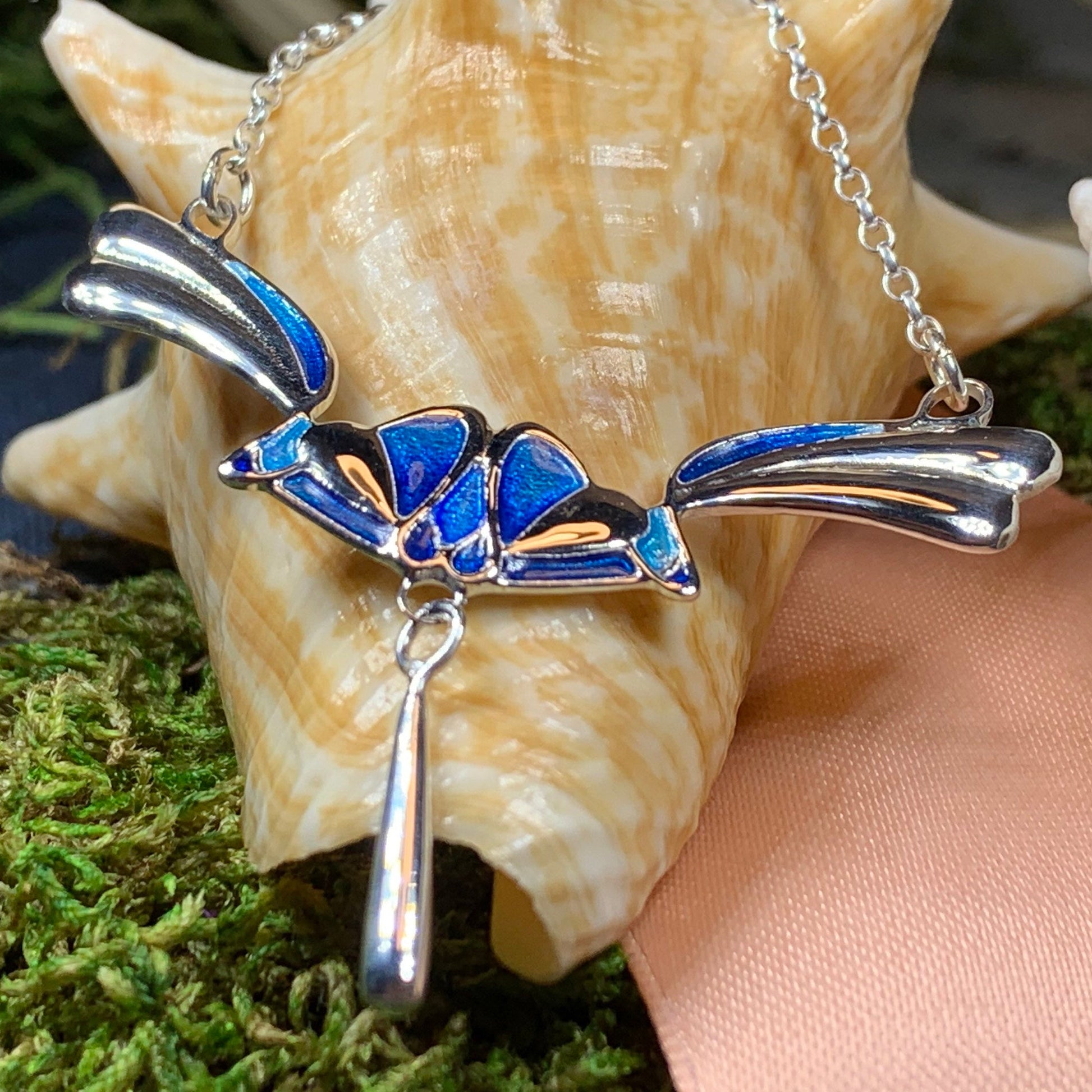 Mackintosh Blue Necklace — view 6