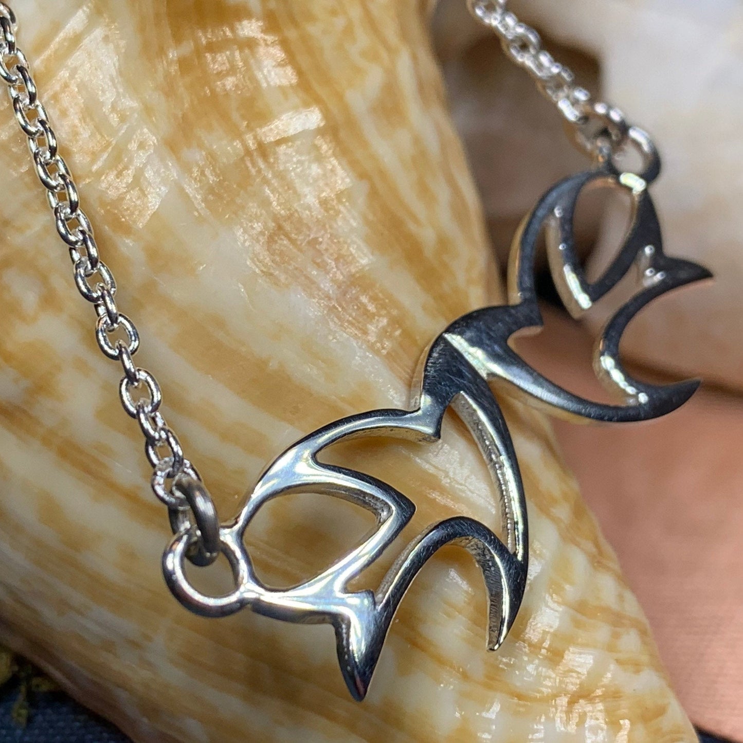 Iona Abbey Peace Doves Necklace — view 9