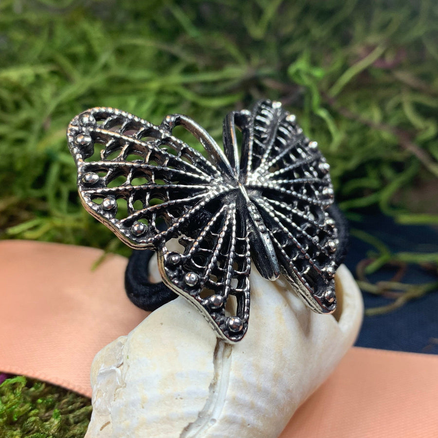 Tree of Life Ponytail Holder, Celtic Jewelry, Norse Jewelry, Celtic Hair Clip, Viking Jewelry, Graduation Gift, Retirement Gift, Mom Gift