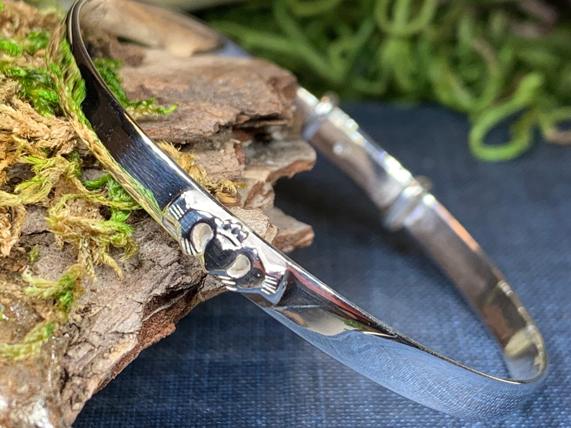 Petite Claddagh Bracelet — view 3