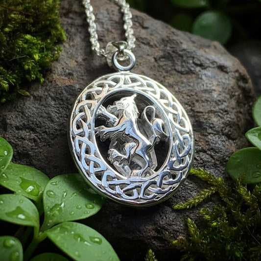 Caledonia Scotland Lion Necklace — view 11
