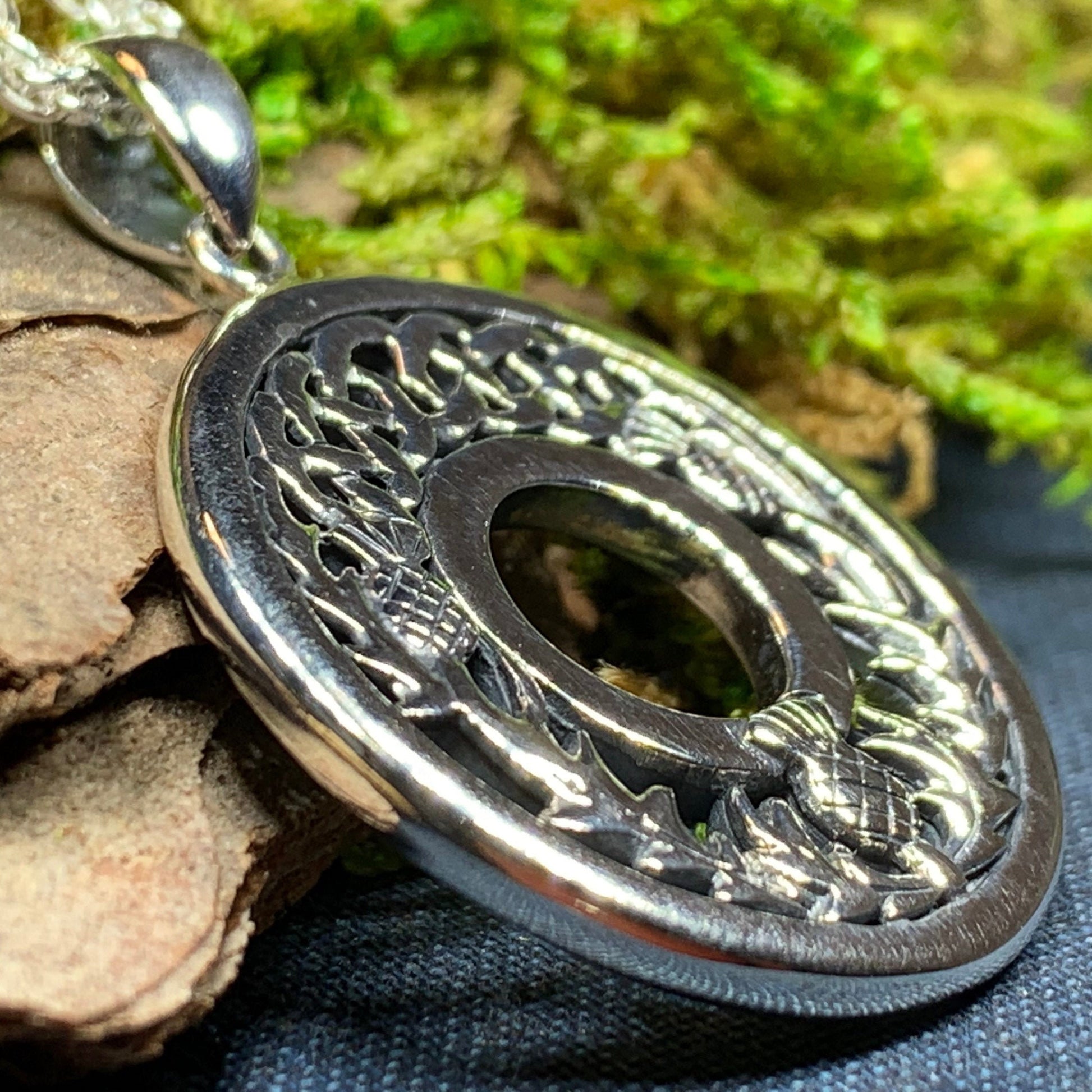 Caithness Thistle Necklace — view 8