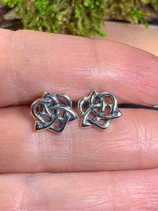 Celtic Knot Earrings, Irish Jewelry, Celtic Jewelry, Anniversary Gift, Trinity Knot Jewelry, Norse Jewelry, Triquetra Jewelry, Ireland Gift