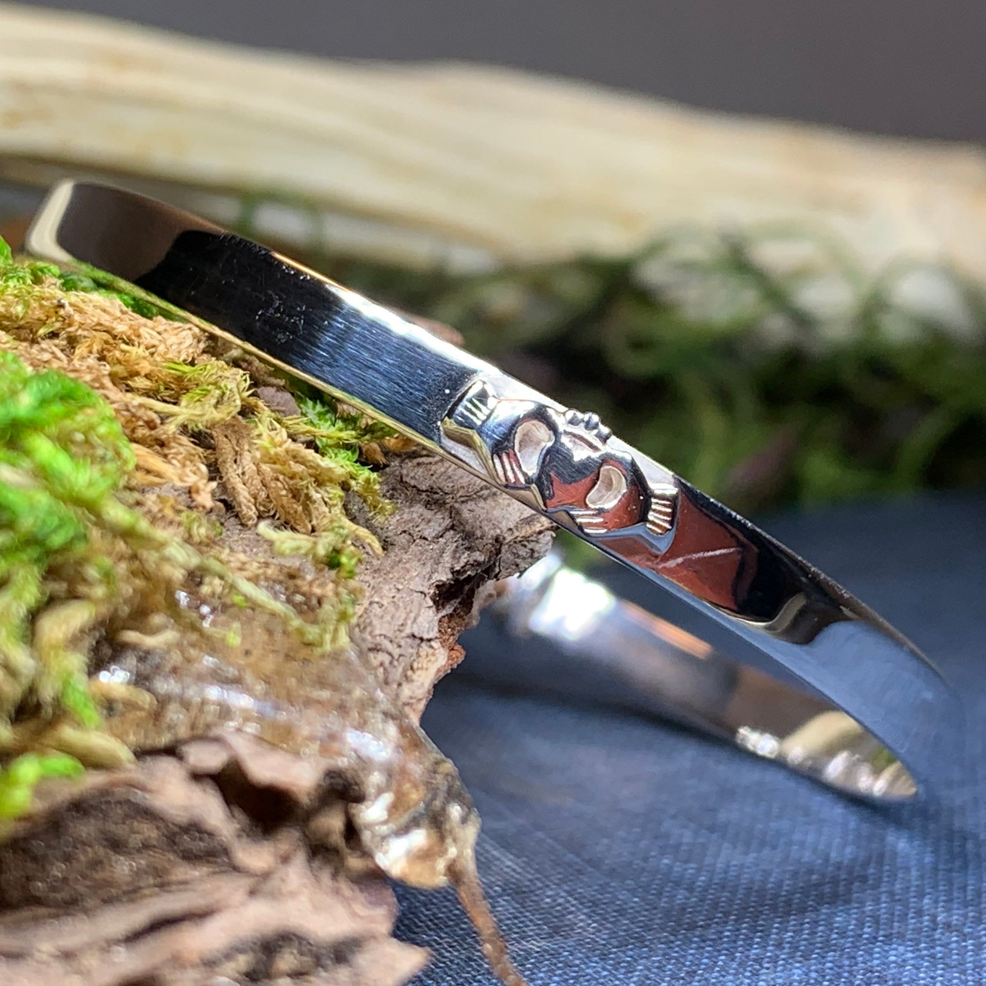 Petite Claddagh Bracelet — view 6