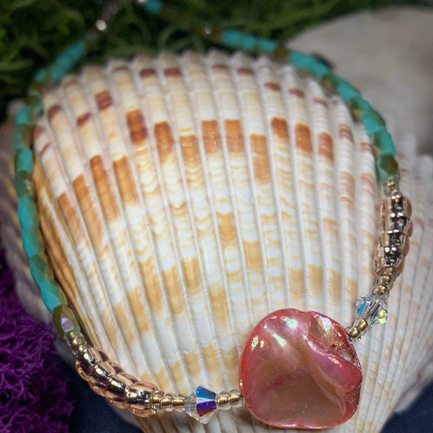 Seashell Ankle Bracelet — view 5