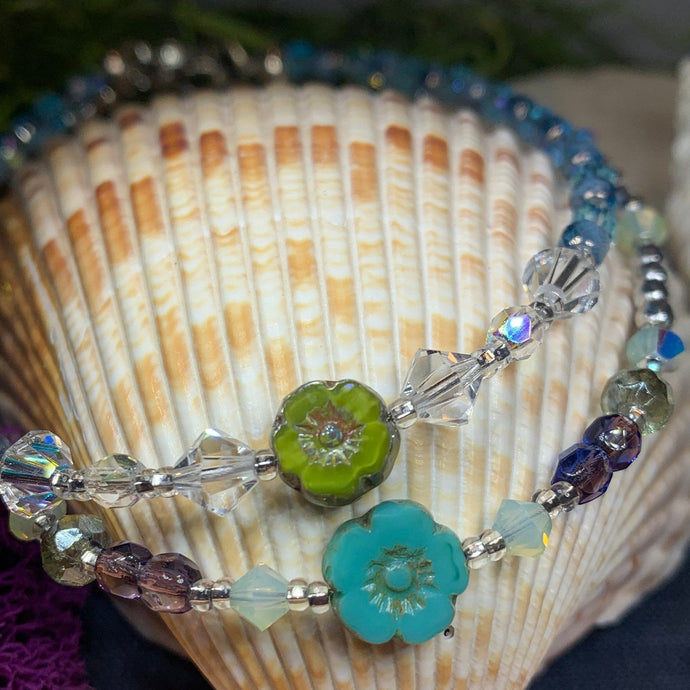 Beach Flower Ankle Bracelet