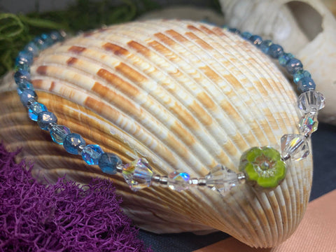 Load image into Gallery viewer, Beach Flower Ankle Bracelet 06
