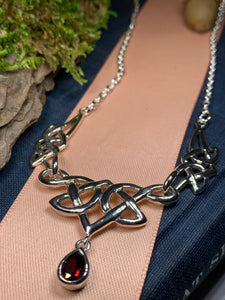 Celtic Knot Necklace, Celtic Necklace, Irish Jewelry, Love Knot Jewelry, Scottish Jewelry, Mom Gift, Anniversary Gift, Scotland Jewelry