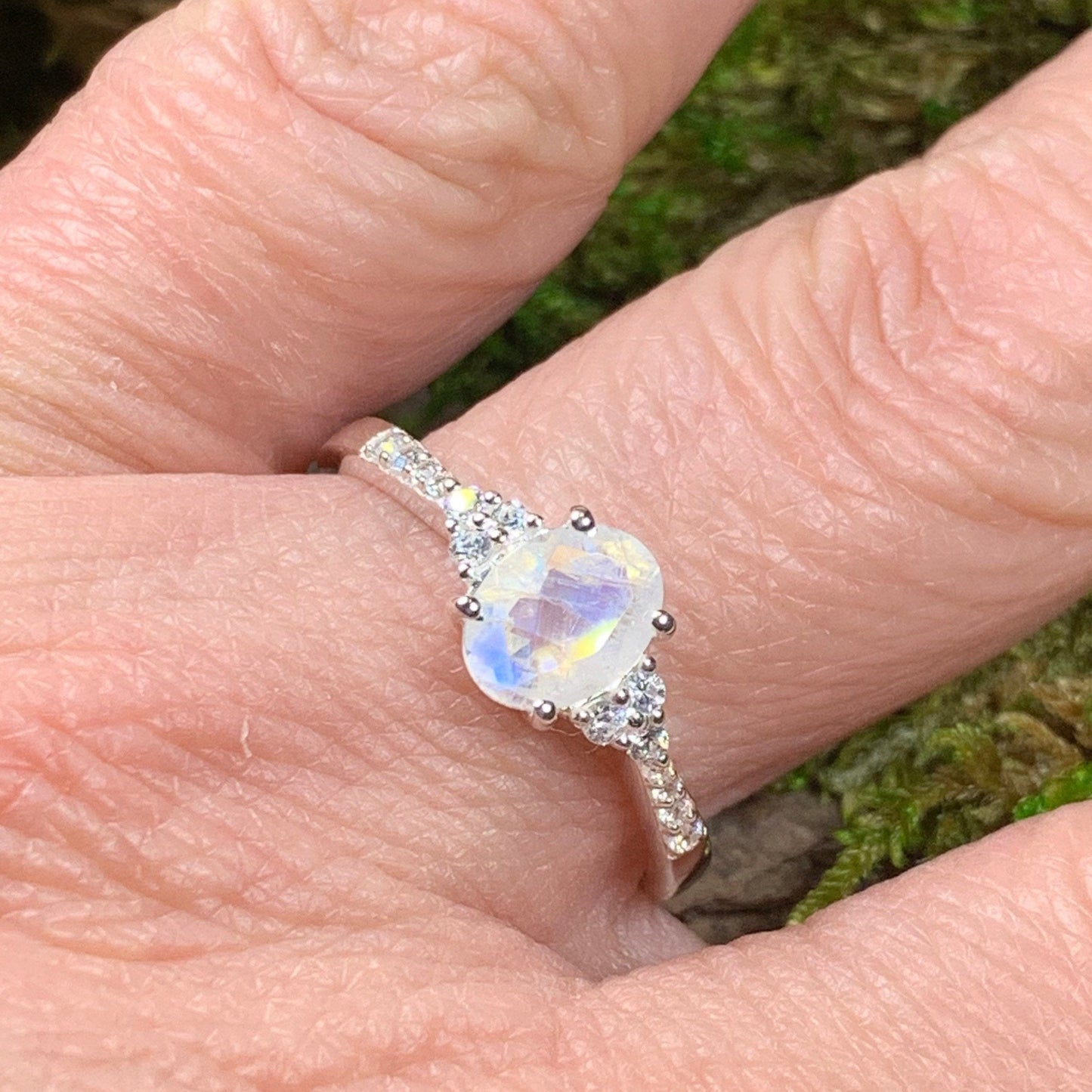 Kinsey Moonstone Ring — view 10