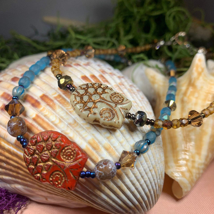 Artisan Owl Ankle Bracelet