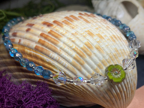 Load image into Gallery viewer, Beach Flower Ankle Bracelet 05
