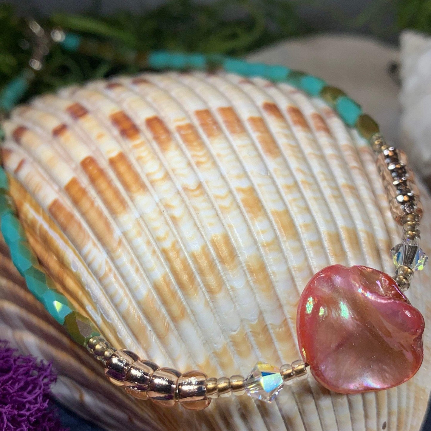 Seashell Ankle Bracelet — view 7