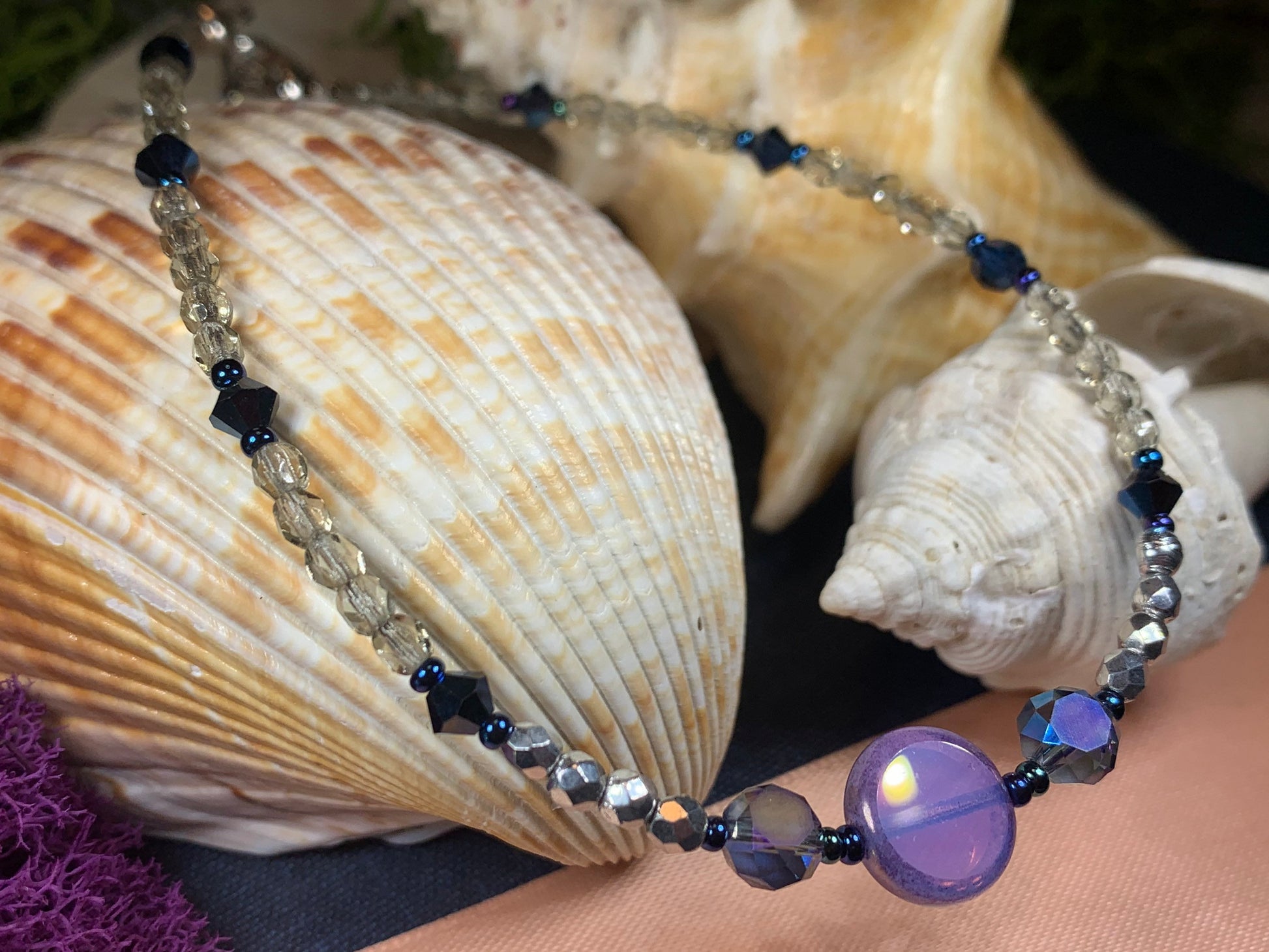 Pastel Crystal Ankle Bracelet — view 7