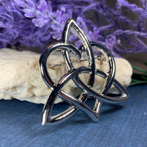 Celtic Knot Brooch, Celtic Jewelry, Irish Jewelry, Scotland Brooch, Celtic Brooch, Anniversary Gift, Celtic Knot Pin, Ireland Gift, Mom Gift