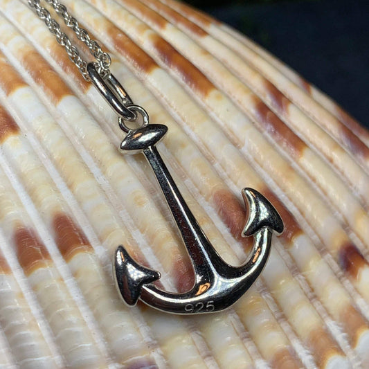 Anchor Necklace, Nautical Jewelry, Christian Jewelry, Hope Necklace, Retirement Gift, Survivor Gift, Ship Jewelry, Graduation Gift