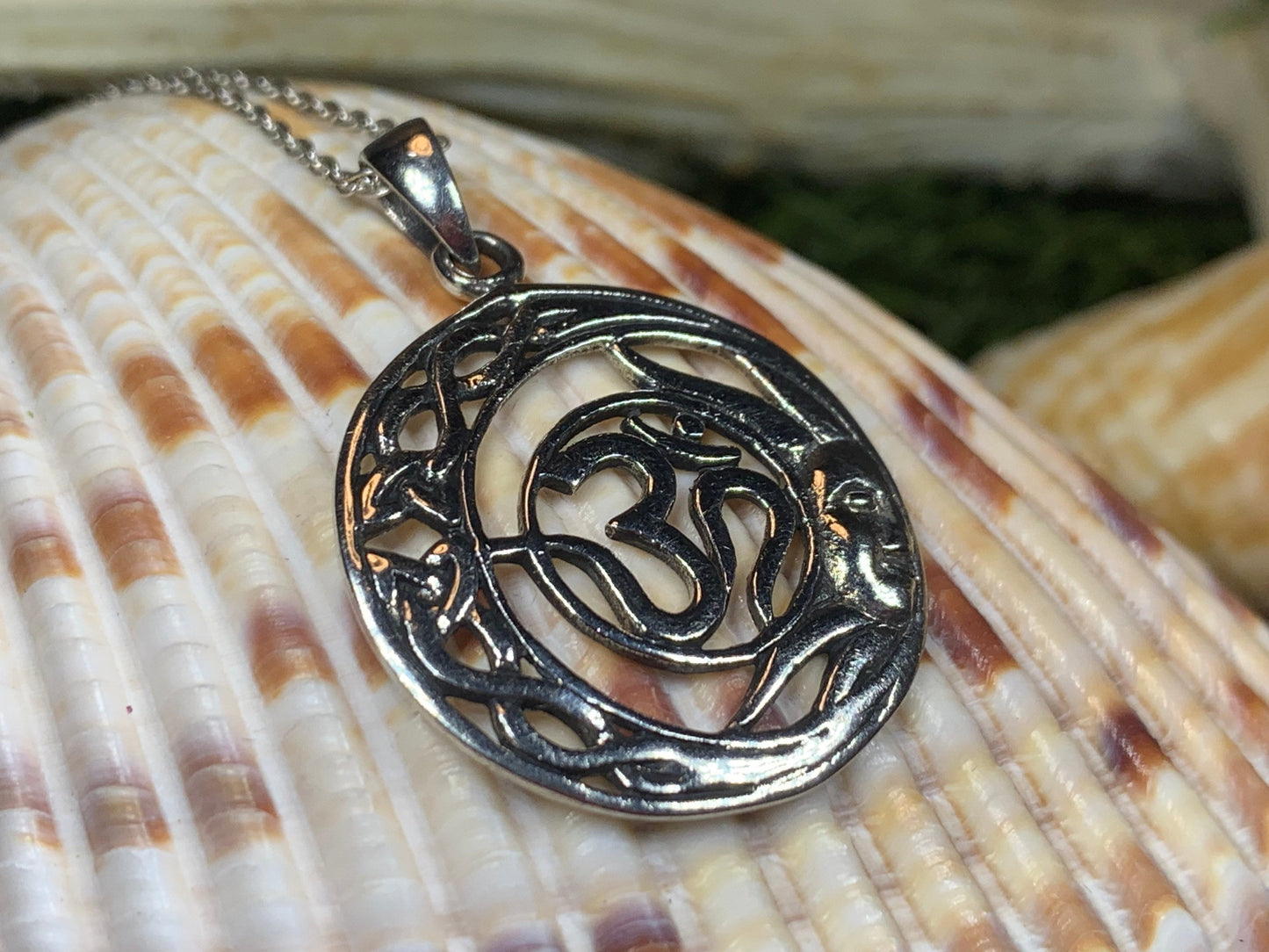 Celestial Om Necklace — view 4
