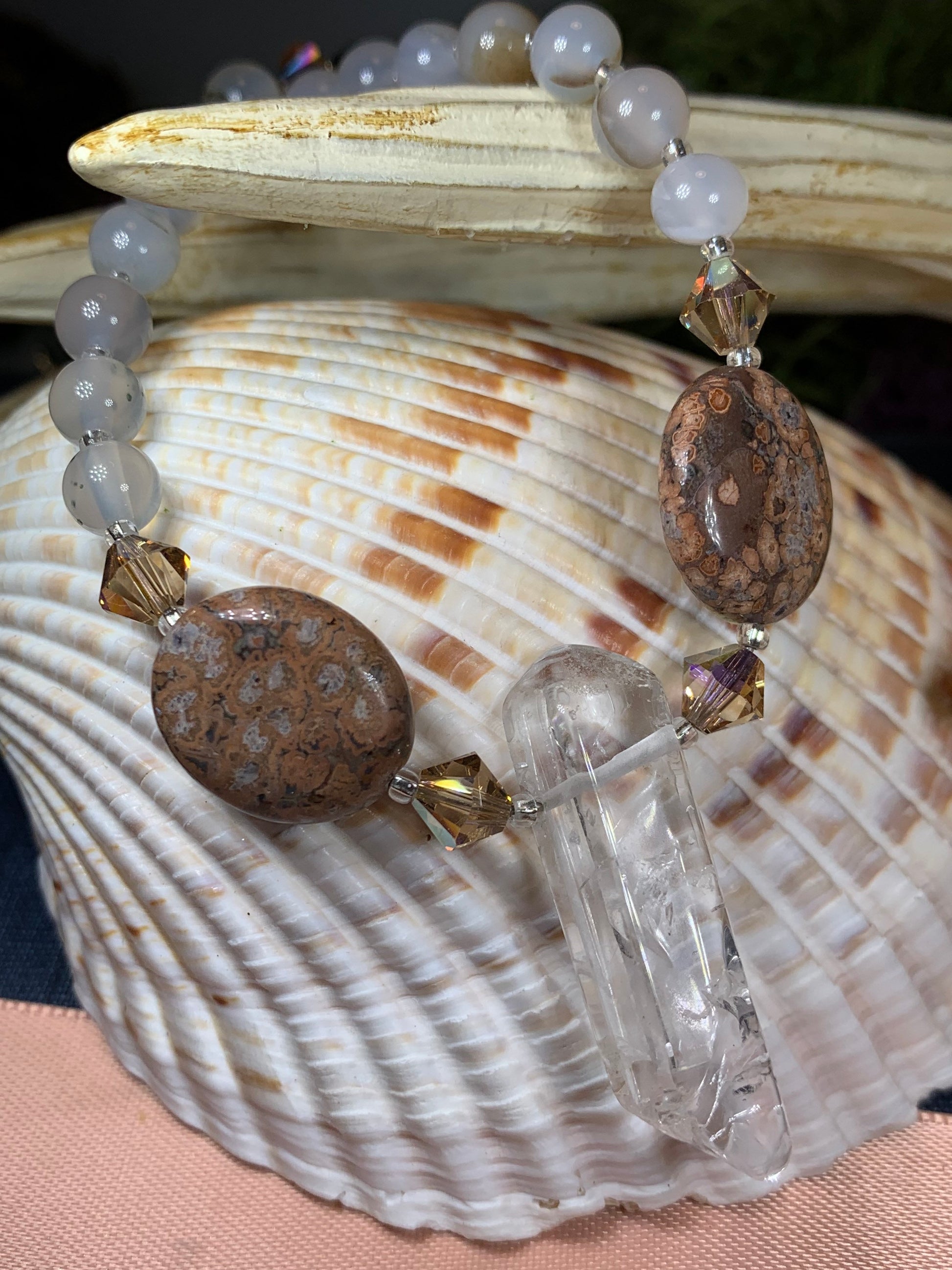 Celtic Mystic Crystal Necklace — view 6