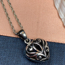 Load image into Gallery viewer, Celtic Heart Necklace, Celtic Jewelry, Heart Jewelry, Mom Gift, Graduation Gift, Anniversary Gift, Wife Gift, Girlfriend Gift, Boho Jewelry

