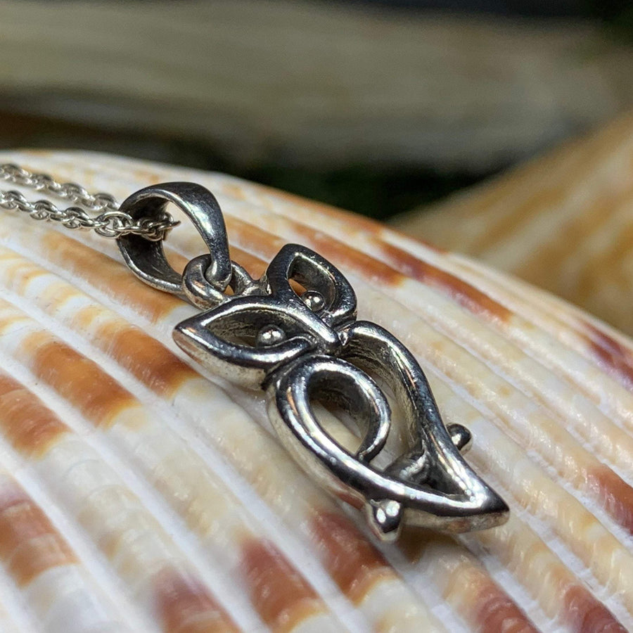 Owl Necklace, Bird Pendant, Nature Jewelry, Forest Jewelry, Pagan Jewelry, Mystical Jewelry, Gift for Her, Mom Gift, Wiccan Jewelry