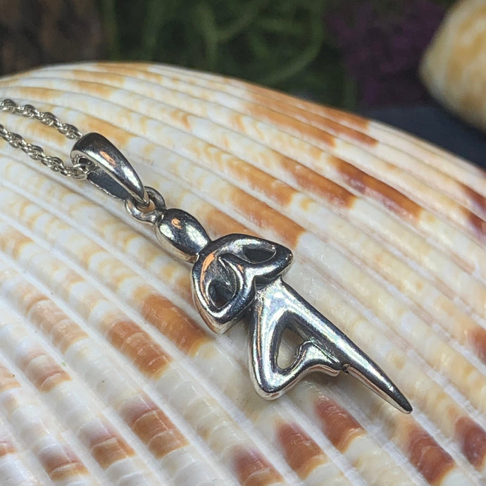 Yoga Pose Necklace, Om Jewelry, Chakra Jewelry, Yoga Jewelry, Boho Jewelry, Inspirational Jewelry, Lotus Jewelry, Anniversary Gift