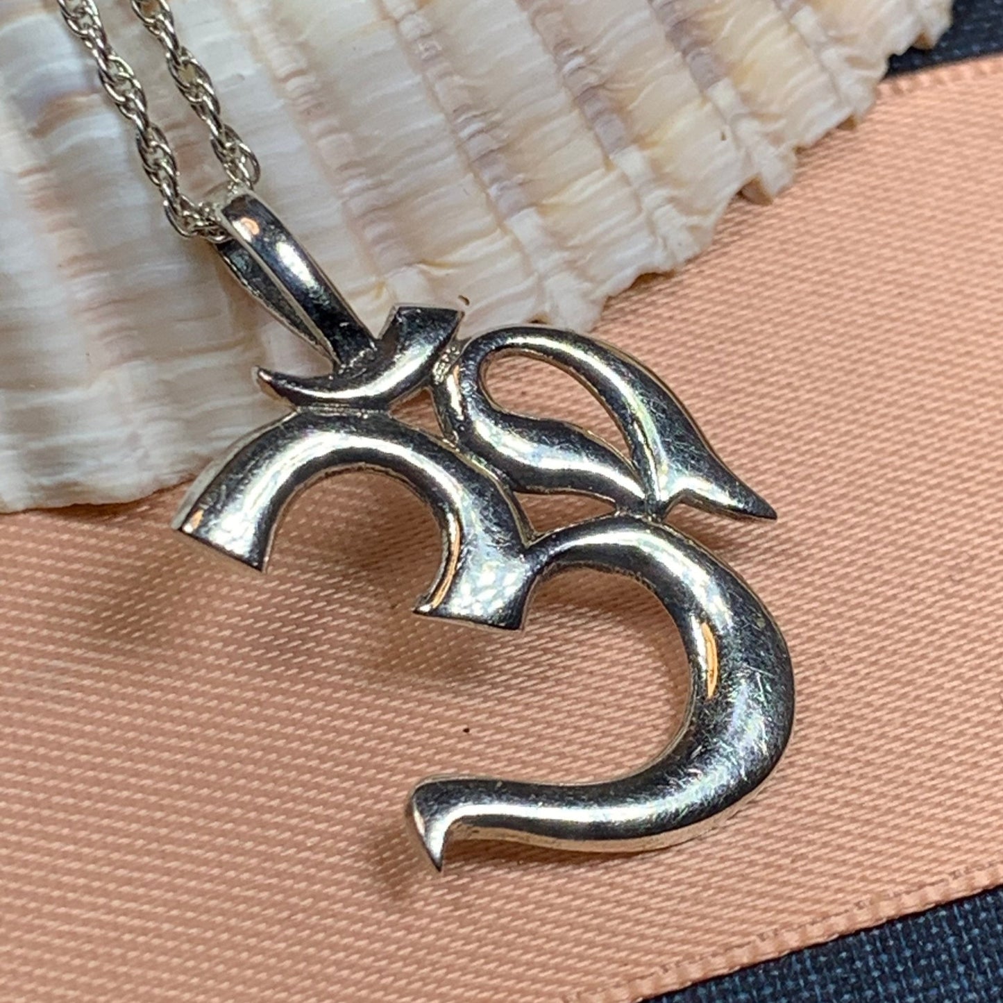 Fulfilled Om Necklace — view 2