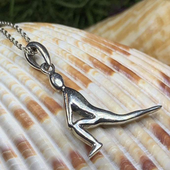 Yoga Pose Necklace, Om Jewelry, Chakra Jewelry, Yoga Jewelry, Boho Jewelry, Inspirational Jewelry, Lotus Jewelry, Anniversary Gift