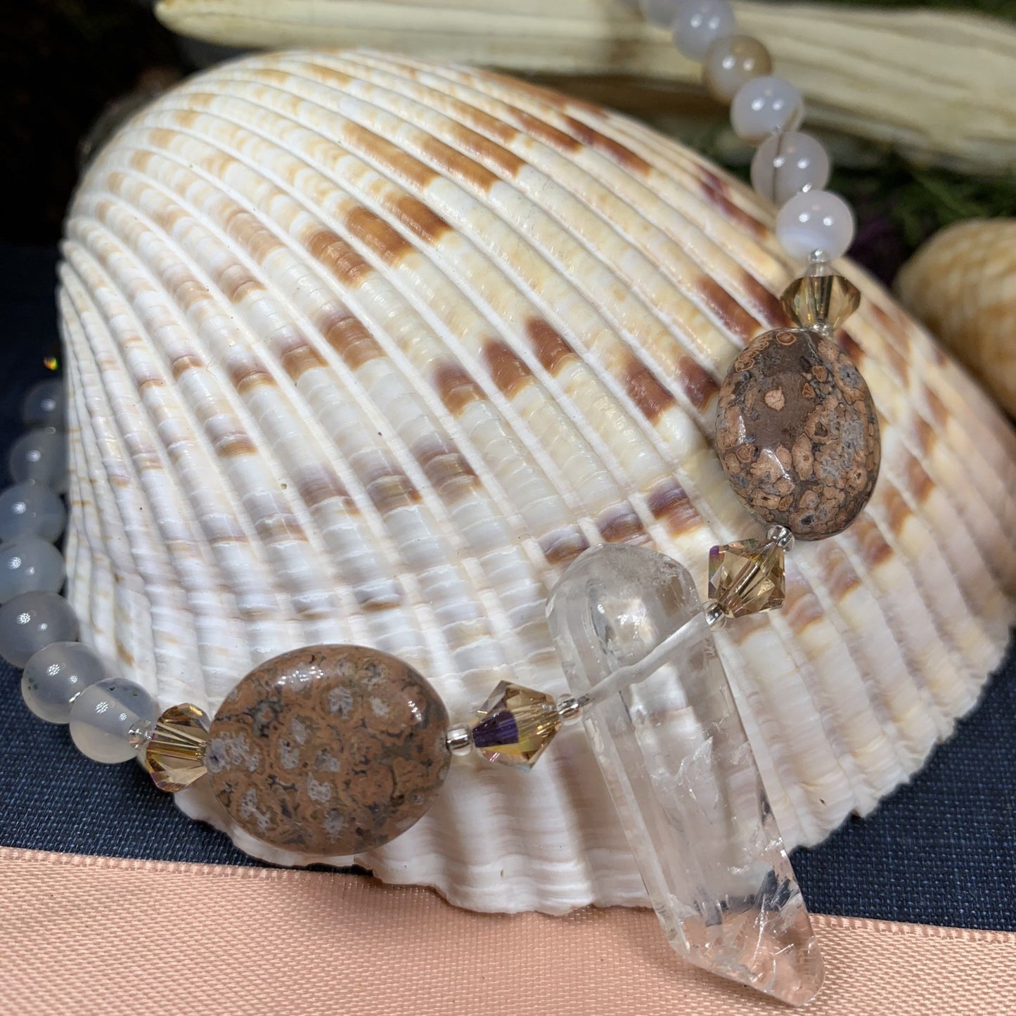 Celtic Mystic Crystal Necklace — view 3