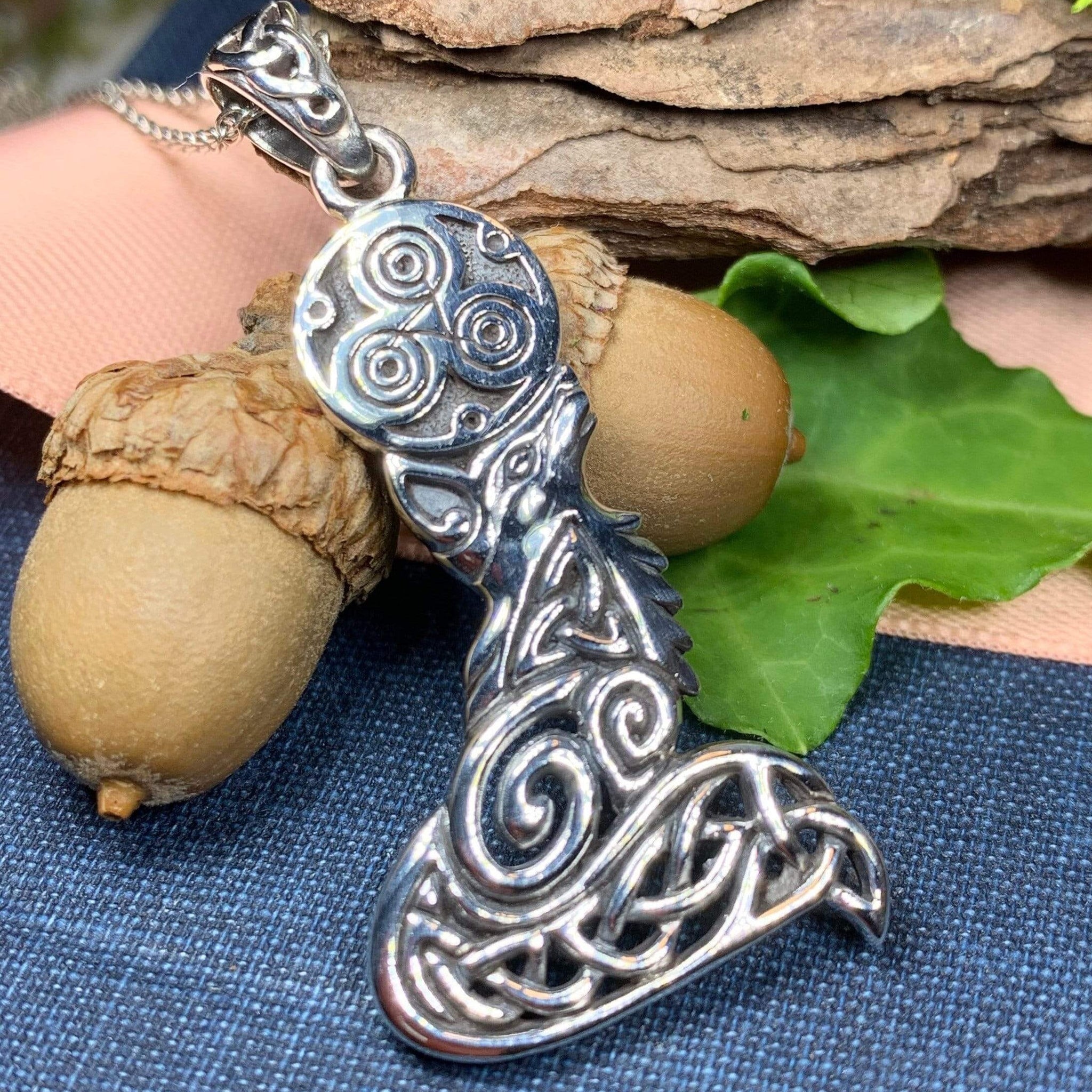 Celtic Knot Silver Plate Drop Earrings by Woods Celtic Jewellery – Dance  Irish