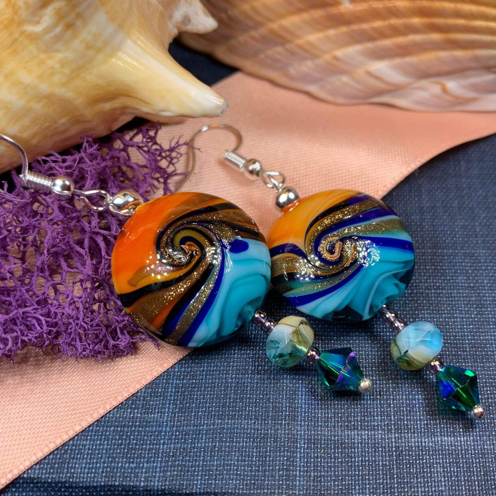 Beach Sunset Earrings — view 7
