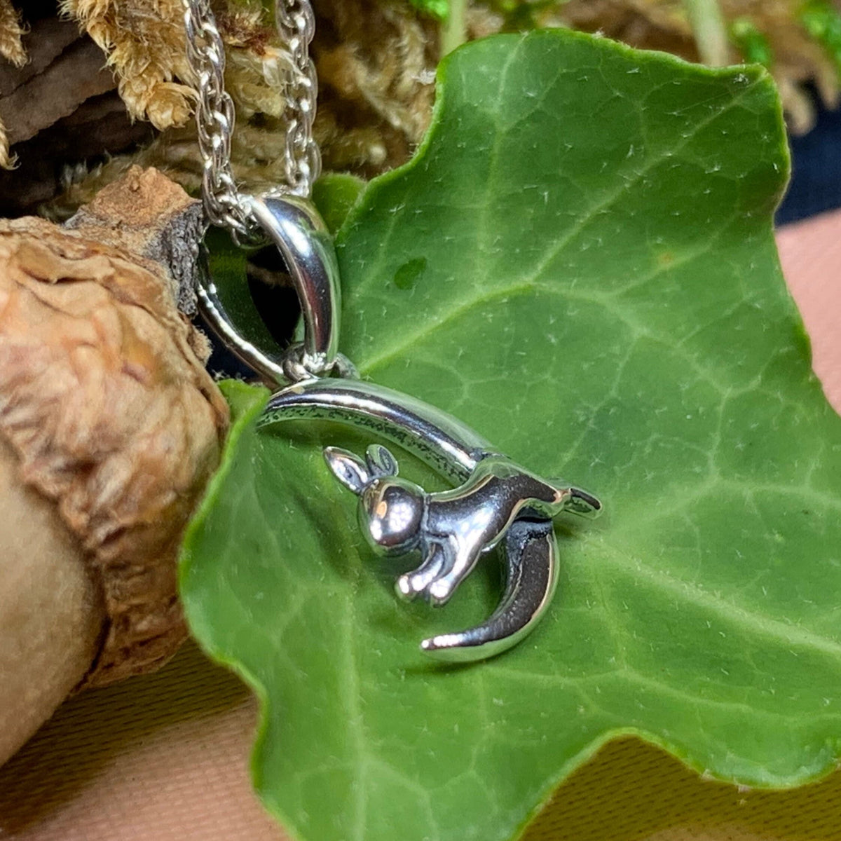 Roxy Rabbit Moon Necklace – Celtic Crystal Design Jewelry