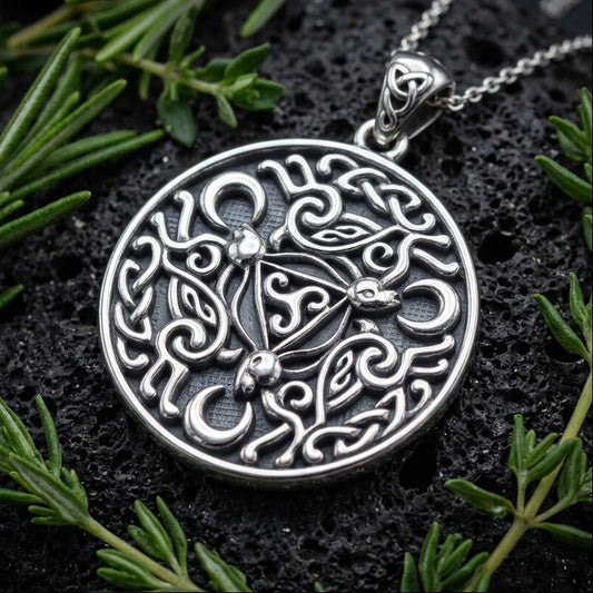 Calixa Triple Rabbit Necklace — view 9