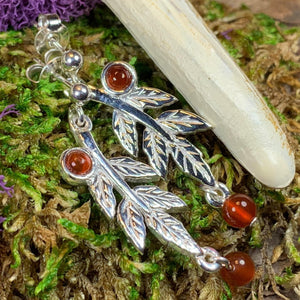 Tree of Life Earrings, Celtic Jewelry, Rowan Tree Earrings, Scotland Jewelry, Nature Jewelry, Tree Jewelry, Wiccan Jewelry, Pagan Jewelry