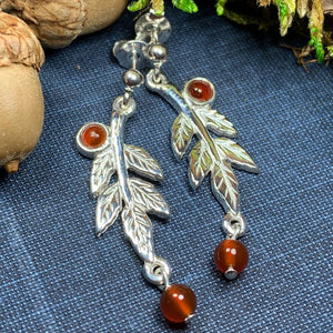 Tree of Life Earrings, Celtic Jewelry, Rowan Tree Earrings, Scotland Jewelry, Nature Jewelry, Tree Jewelry, Wiccan Jewelry, Pagan Jewelry