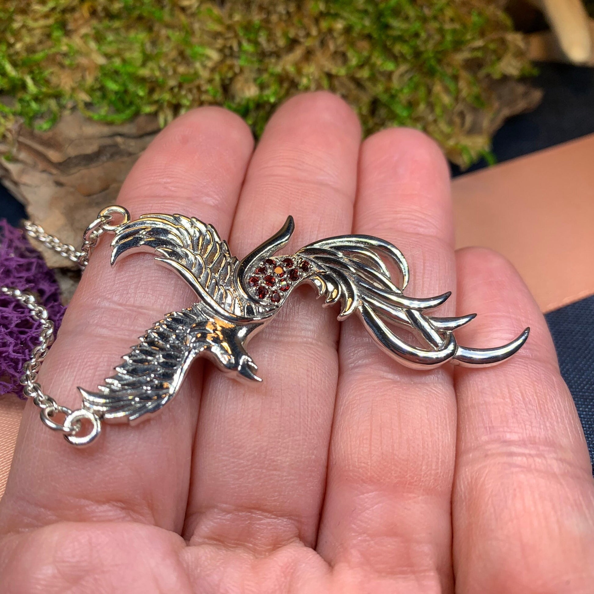 Starfire Phoenix Necklace — view 6