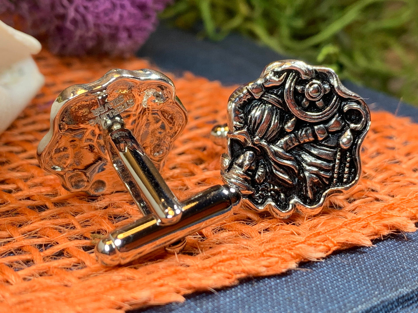 Nautical Sea Captain Cufflinks for Men — view 7