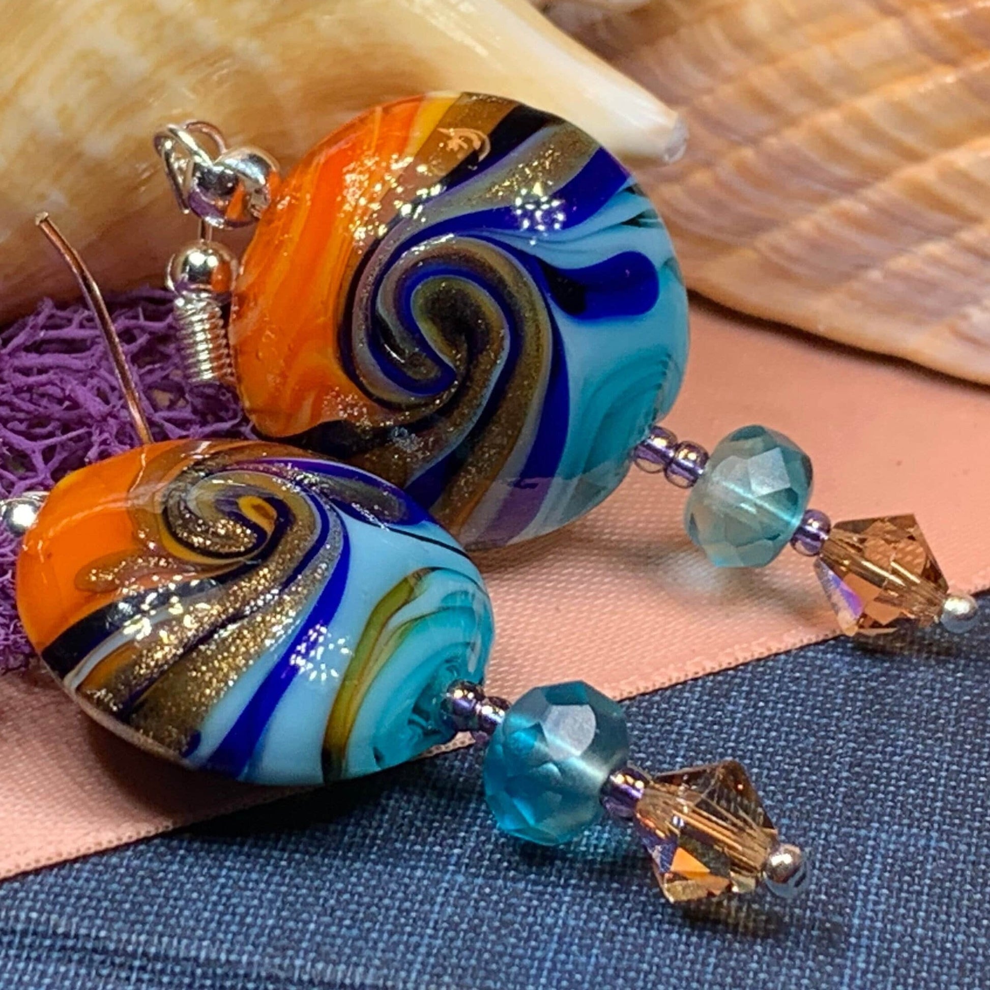 Beach Sunset Earrings — view 2