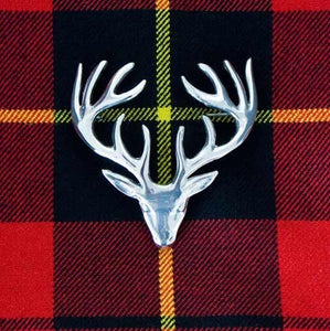 Stag Brooch, Scotland Jewelry, Stag Pin, Kilt Pin, Celtic Pin, Animal Jewelry, Scottish Brooch, Scotland Pin, Nature Jewelry, Tartan Pin
