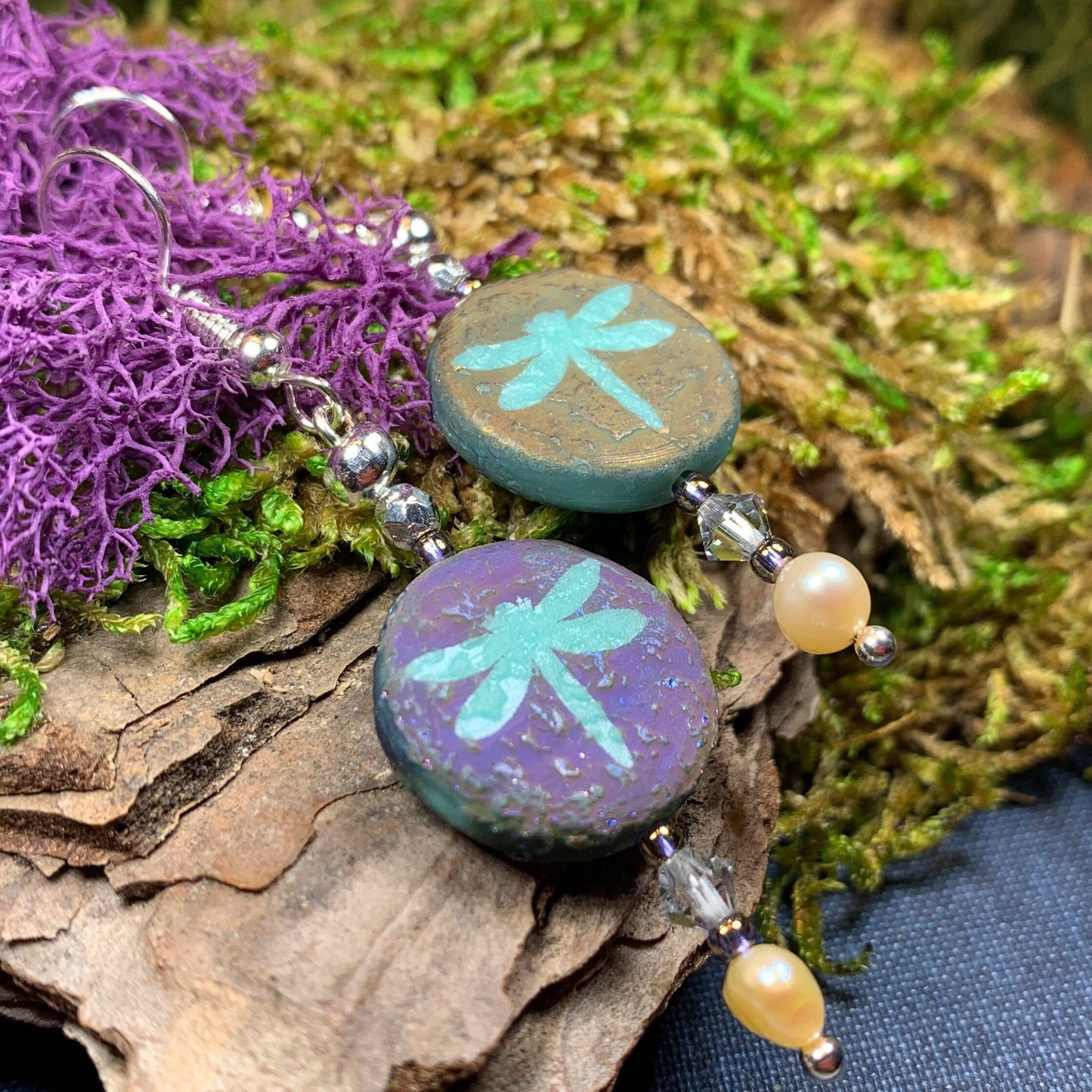 Summer Dragonfly Earrings — view 6