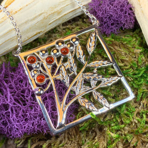 Tree of Life Necklace, Celtic Jewelry, Rowan Tree Pendant, Scotland Jewelry, Nature Jewelry, Tree Jewelry, Wiccan Jewelry, Pagan Jewelry