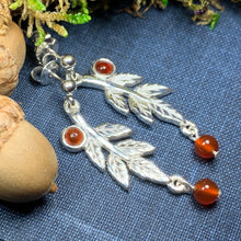 Load image into Gallery viewer, Tree of Life Earrings, Celtic Jewelry, Rowan Tree Earrings, Scotland Jewelry, Nature Jewelry, Tree Jewelry, Wiccan Jewelry, Pagan Jewelry
