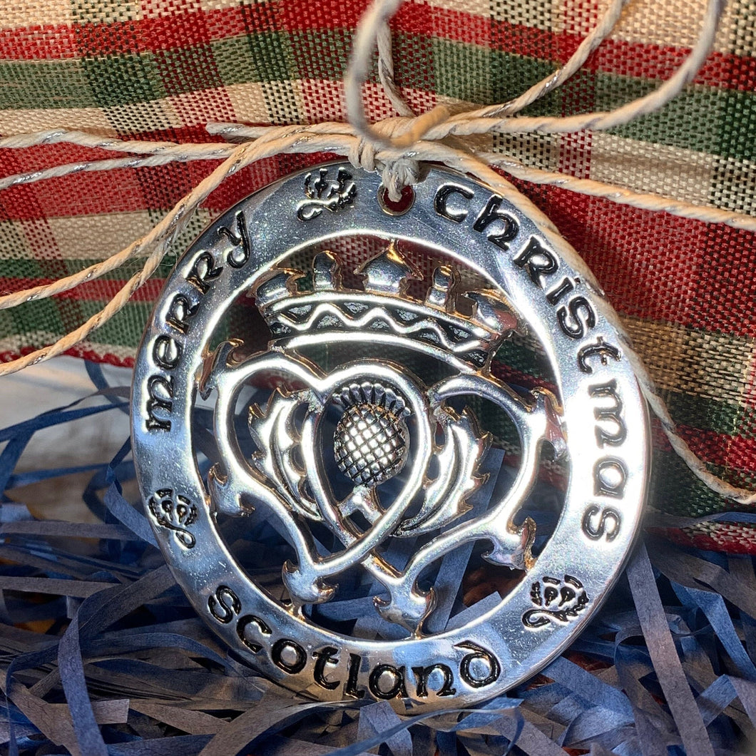 Scottish Gift Box, Scotland Gift Box, Christmas Tree Ornament, Tea Gift Box, Outlander Gift, New Home Gift, Get Well Gift, Thank You Gift