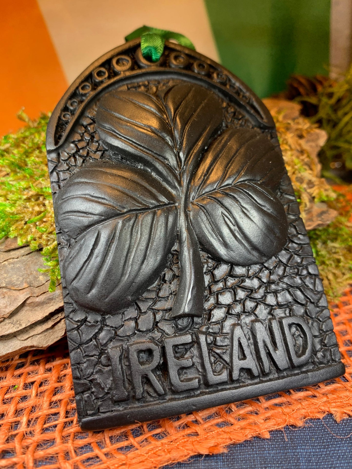 Ireland Turf Shamrock Ornament — view 5