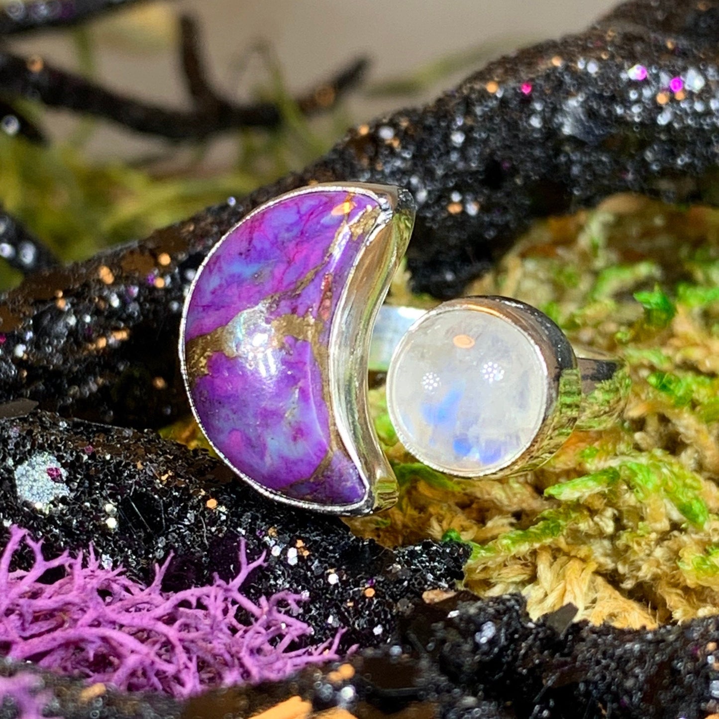 Khoeli Crescent Moon Ring — view 7