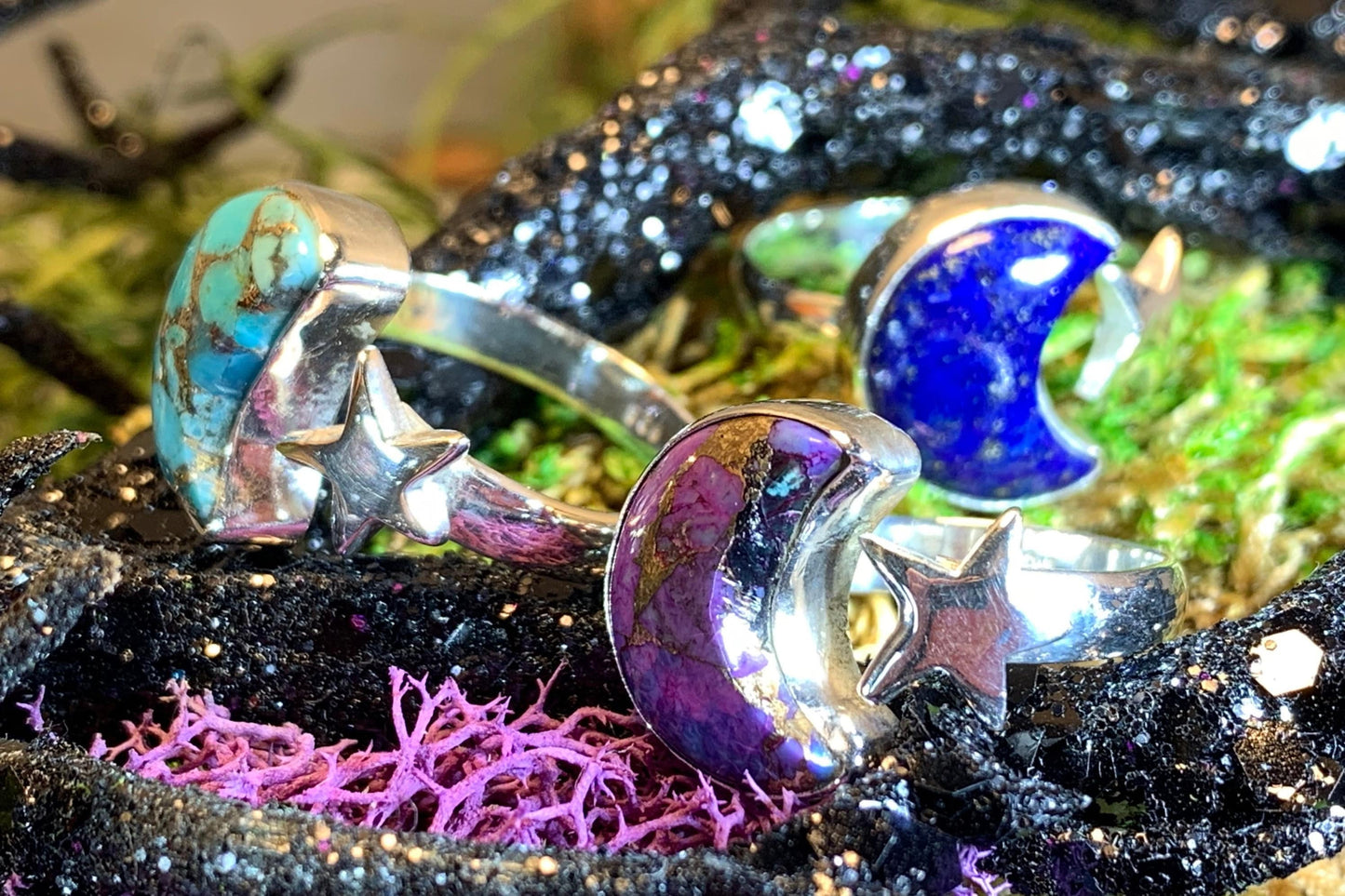 Moanne Crescent Moon Ring — view 5