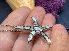 Load image into Gallery viewer, Starfish Necklace, Nautical Jewelry, Shell Jewelry, Christian Jewelry, Sea Jewelry, Animal Jewelry, Nature Necklace, Beach Jewelry, Mom Gift

