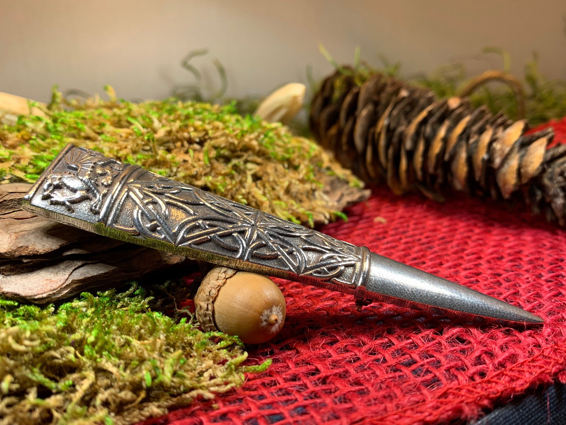Aerona Welsh Dragon Kilt Pin — view 8