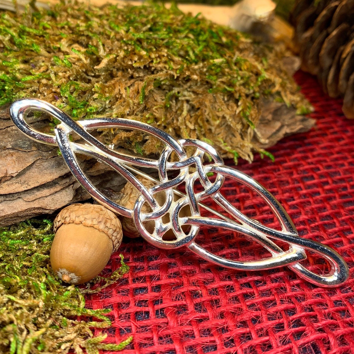 Stirling Celtic Knot Brooch — view 7
