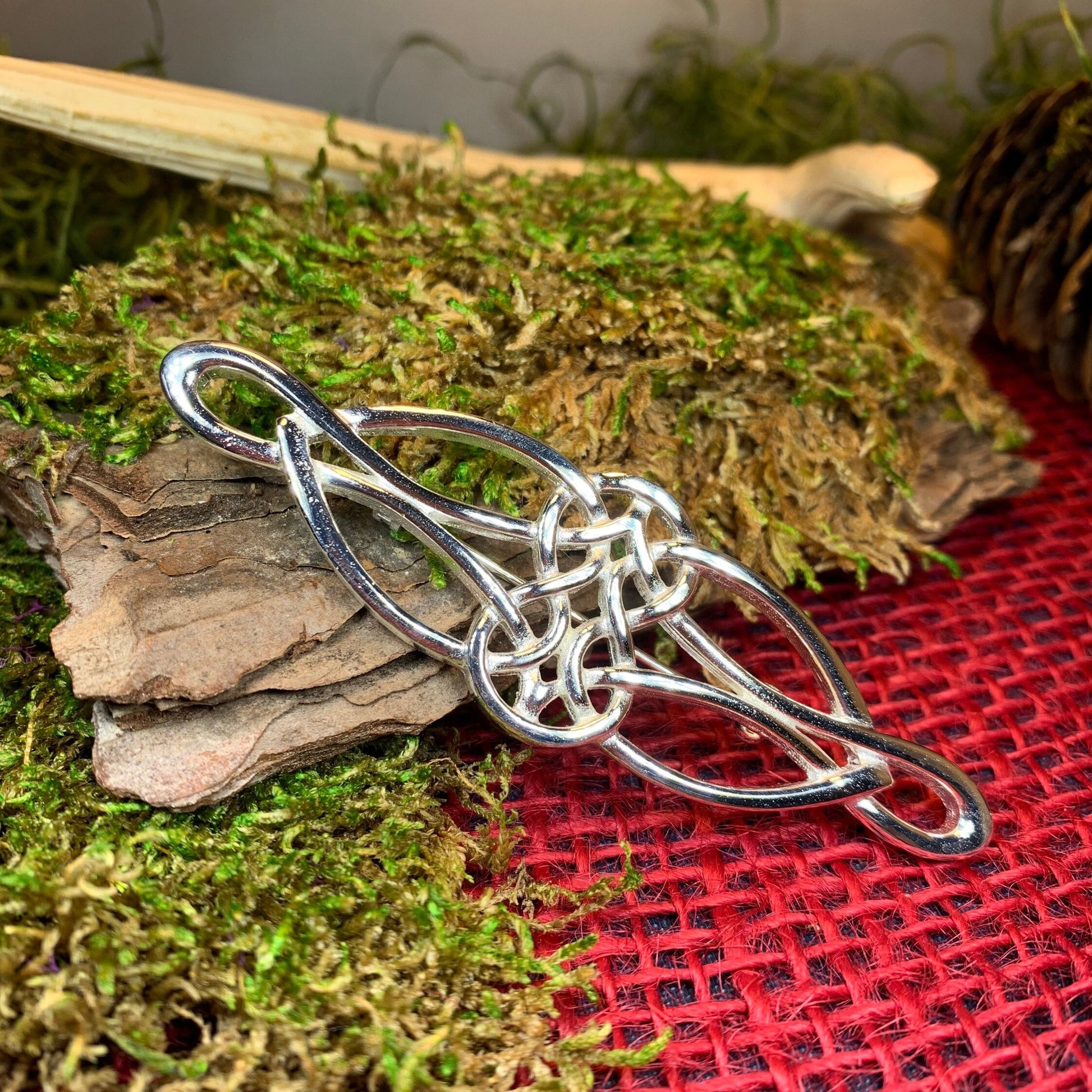 Stirling Celtic Knot Brooch — view 2