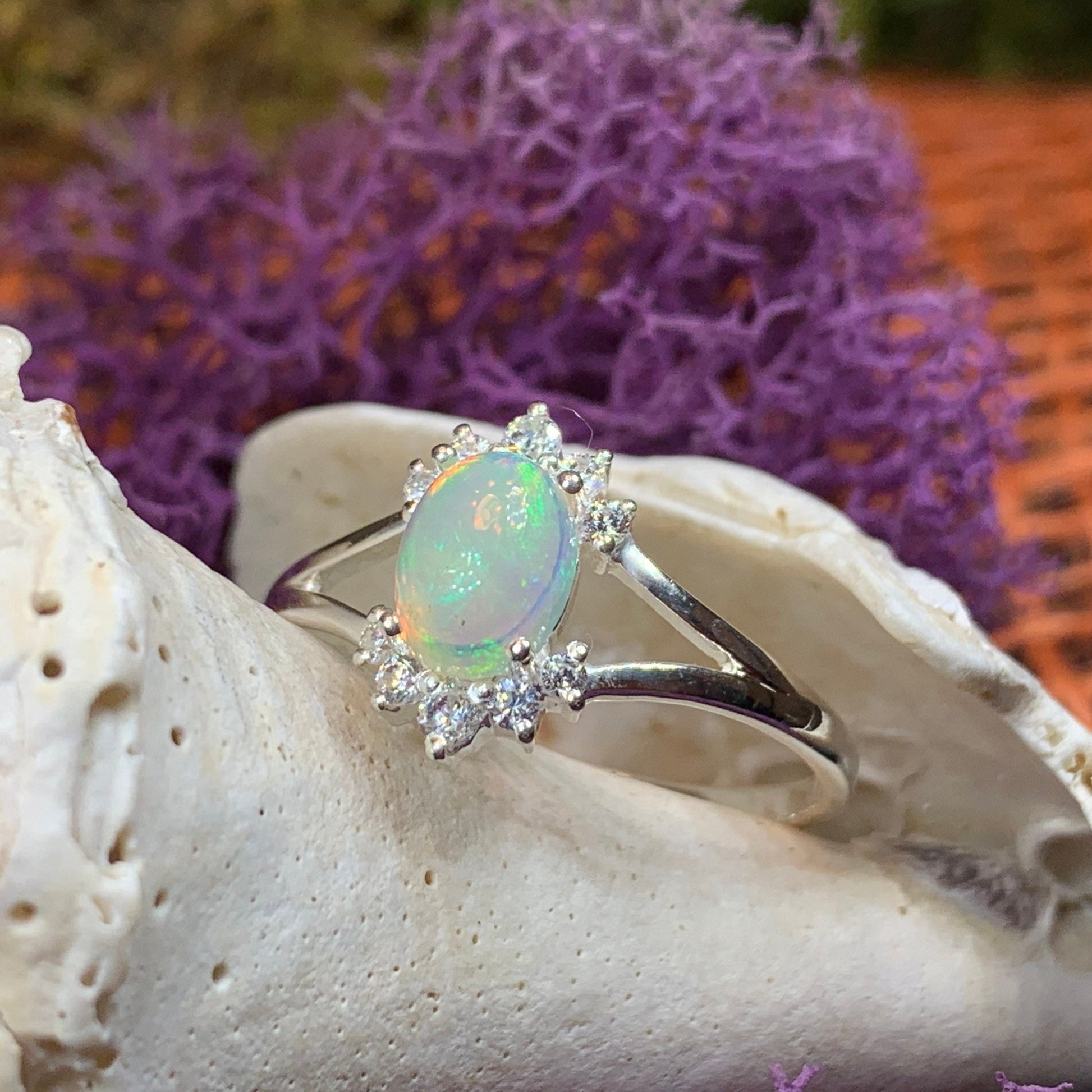 Monroe Opal Ring — view 8