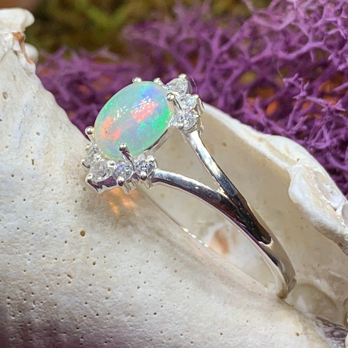 Monroe Opal Ring — view 6